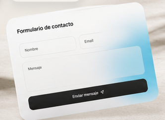 Formulario de contacto conectado a correo y CRM diseñado por Repolite